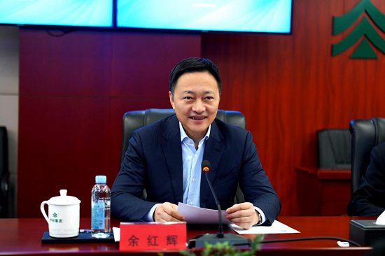 余紅輝會(huì)見吉林省白山市委書記、長白山保護(hù)開發(fā)區(qū)黨工委書記謝忠?guī)r